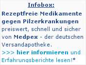 Medikamente gegen Pilzerkrankungen